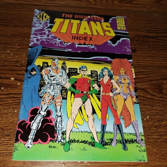 The Official Teen Titans Index No. 3 (1985, ICG) - Picture 1 of 3